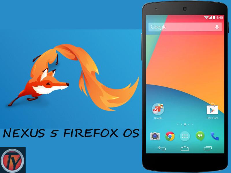 Firefox OS approda su Nexus 5 grazie ad una Rom
