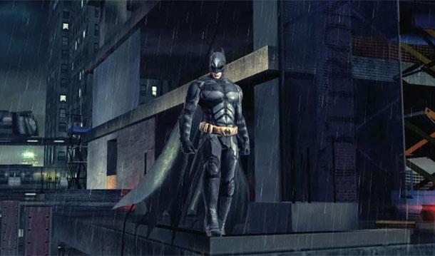 The Dark Knight Rises: The mobile Game Batman sul cornicione