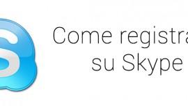 Skype registrazione